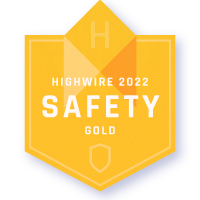 Highwire 2022 Safety Gold Badge